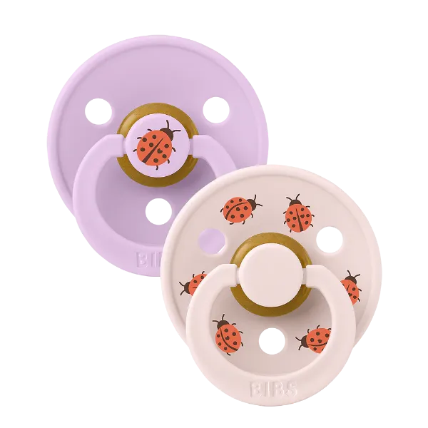Εικόνα της ΠΙΠΙΛΕΣ BIBS STUDIO COLOUR LADYBUG LATEX VIOLET SKY MIX