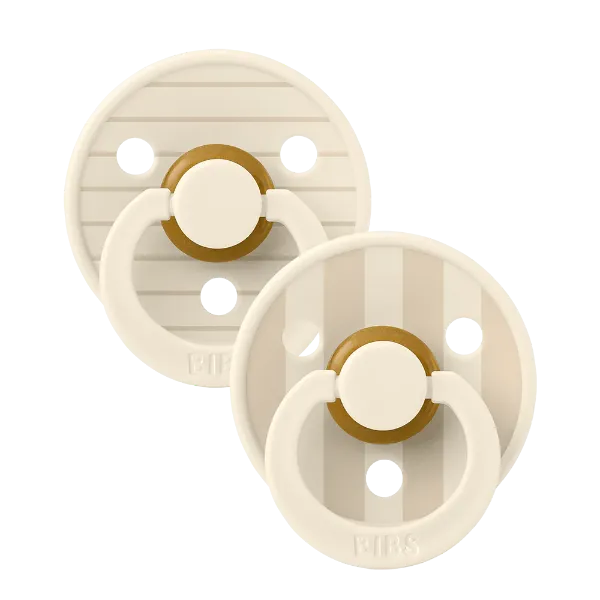 Εικόνα της ΠΙΠΙΛΕΣ BIBS STUDIO COLOUR PIN LATEX IVORY VANILLA MIX