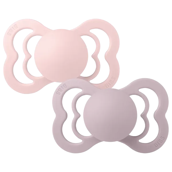 Εικόνα της ΠΙΠΙΛΕΣ BIBS SUPREME SILICONE BLOSSOM/DUSKY LILAC