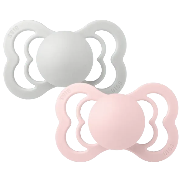 Εικόνα της ΠΙΠΙΛΕΣ BIBS SUPREME SILICONE HAZE/BLOSSOM