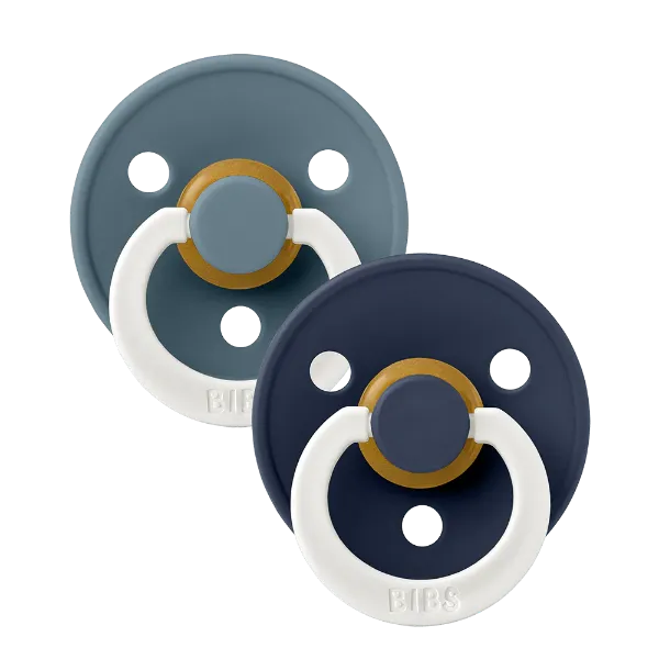 Εικόνα της ΠΙΠΙΛΕΣ BIBS COLOUR LATEX GLOW PETROL/DEEP SPACE