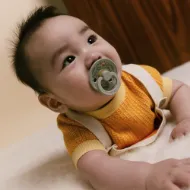 Εικόνα της ΠΙΠΙΛΕΣ BIBS COLOUR HOLIDAY LEAF LATEX SAGE/HUNTER GREEN