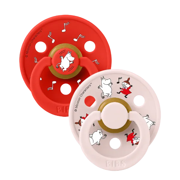 Εικόνα της ΠΙΠΙΛΕΣ BIBS X MOOMIN COLOUR DANCING LATEX CANDY APPLE MIX