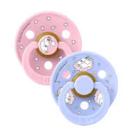Εικόνα της ΠΙΠΙΛΕΣ BIBS X MOOMIN COLOUR DREAMING LATEX BABY PINK MIX
