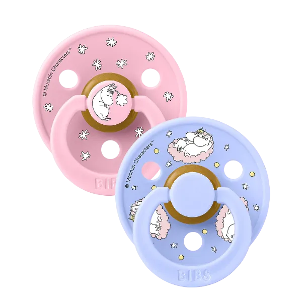 Εικόνα της ΠΙΠΙΛΕΣ BIBS X MOOMIN COLOUR DREAMING LATEX BABY PINK MIX