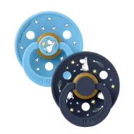 Εικόνα της ΠΙΠΙΛΕΣ BIBS X MOOMIN COLOUR GOOD NIGHT LATEX BREEZE MIX