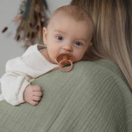 Εικόνα της ΣΕΤ ΠΑΝΕΣ BIBS 2 ΤΕΜ. MUSLIN 70X70 ΕΚ. SAGE