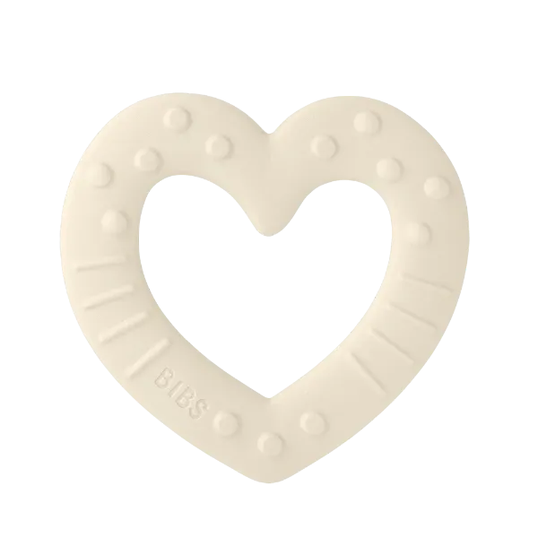 Εικόνα της ΜΑΣΗΤΙΚΟ BIBS ΚΑΡΔΙΑ IVORY