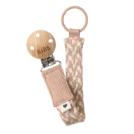 Εικόνα της ΚΛΙΠ ΠΙΠΙΛΑΣ BIBS BLUSH/IVORY