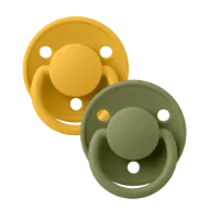 Εικόνα της ΠΙΠΙΛΕΣ BIBS DE LUX SILICONE ONESIZE HONEY BEE/OLIVE