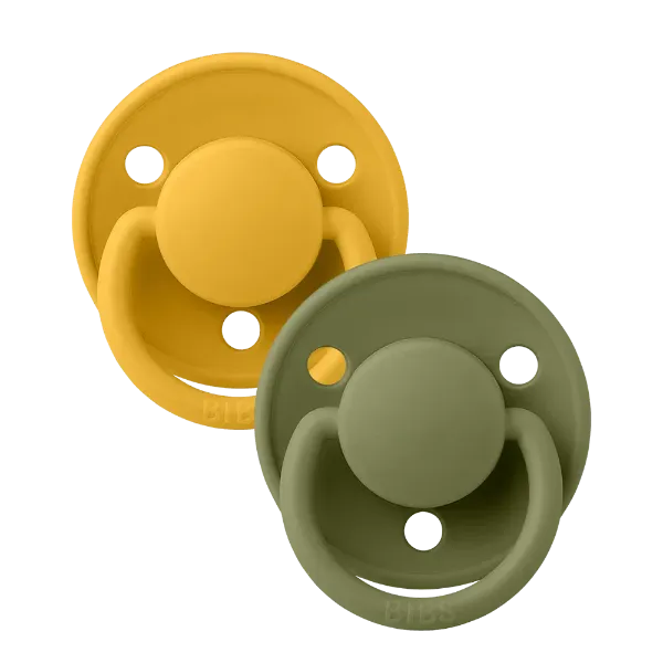 Εικόνα της ΠΙΠΙΛΕΣ BIBS DE LUX SILICONE ONESIZE HONEY BEE/OLIVE