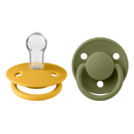 Εικόνα της ΠΙΠΙΛΕΣ BIBS DE LUX SILICONE ONESIZE HONEY BEE/OLIVE