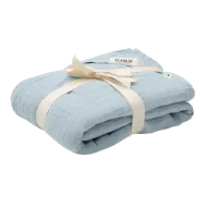 Εικόνα της ΚΟΥΒΕΡΤΑ BIBS MUSLIN 120X120 ΕΚ. BABY BLUE