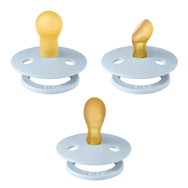 Εικόνα της BIBS TRY-IT 3 PACK COLLECTION BABY BLUE