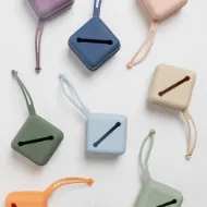 Εικόνα της ΘΗΚΗ ΠΙΠΙΛΑΣ ΣΙΛΙΚΟΝΗ BIBS DUSTY BLUE