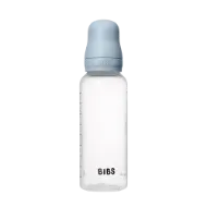 Εικόνα της ΜΠΙΜΠΕΡΟ BIBS ΠΛΑΣΤΙΚΟ ΣΤΡΟΓΓΥΛΗ ΘΗΛΗ LATEX 270ML ΜΕΣΑΙΑΣ ΡΟΗΣ BABY BLUE
