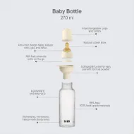 Εικόνα της ΜΠΙΜΠΕΡΟ BIBS ΠΛΑΣΤΙΚΟ ΣΤΡΟΓΓΥΛΗ ΘΗΛΗ LATEX 270ML ΜΕΣΑΙΑΣ ΡΟΗΣ BLUSH