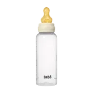 Εικόνα της ΜΠΙΜΠΕΡΟ BIBS ΠΛΑΣΤΙΚΟ ΣΤΡΟΓΓΥΛΗ ΘΗΛΗ LATEX 270ML ΜΕΣΑΙΑΣ ΡΟΗΣ IVORY