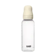 Εικόνα της ΜΠΙΜΠΕΡΟ BIBS ΠΛΑΣΤΙΚΟ ΣΤΡΟΓΓΥΛΗ ΘΗΛΗ LATEX 270ML ΜΕΣΑΙΑΣ ΡΟΗΣ IVORY