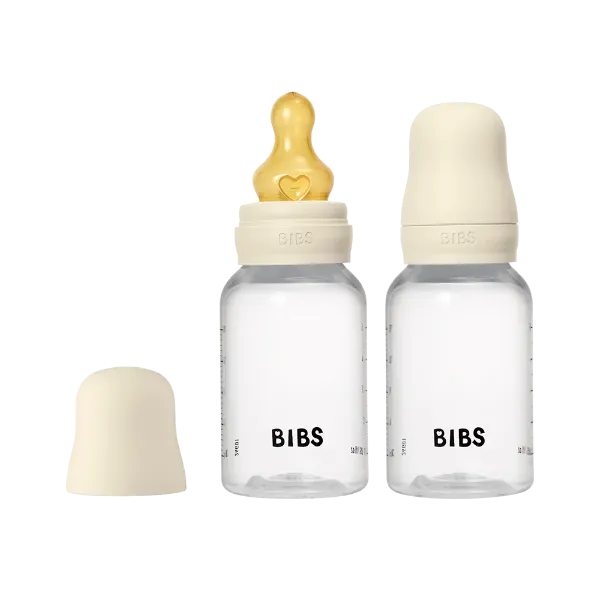 Εικόνα της ΣΕΤ ΠΛΑΣΤΙΚΑ ΜΠΙΜΠΕΡΟ BIBS ROUND LATEX 150ML ΑΡΓΗΣ ΡΟΗΣ IVORY