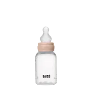 Εικόνα της ΜΠΙΜΠΕΡΟ BIBS ΠΛΑΣΤΙΚΟ ΣΤΡΟΓΓΥΛΗ ΘΗΛΗ SILICONE 150ML ΑΡΓΗΣ ΡΟΗΣ BLUSH