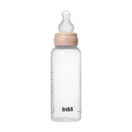 Εικόνα της ΜΠΙΜΠΕΡΟ BIBS ΠΛΑΣΤΙΚΟ ΣΤΡΟΓΓΥΛΗ ΘΗΛΗ SILICONE 270ML ΜΕΣΑΙΑΣ ΡΟΗΣ BLUSH