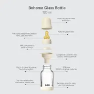 Εικόνα της ΜΠΙΜΠΕΡΟ BIBS ΓΥΑΛΙΝΟ BOHEME ΣΤΡΟΓΓΥΛΗ ΘΗΛΗ LATEX 120ML ΑΡΓΗΣ ΡΟΗΣ VIOLET SKY