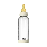 Εικόνα της ΜΠΙΜΠΕΡΟ BIBS ΓΥΑΛΙΝΟ BOHEME ΣΤΡΟΓΓΥΛΗ ΘΗΛΗ LATEX 240ML ΜΕΣΑΙΑΣ ΡΟΗΣ IVORY