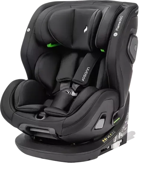 Εικόνα της ΚΑΘΙΣΜΑ ΑΥΤΟΚΙΝΗΤΟΥ FLAME I-SIZE ALL BLACK