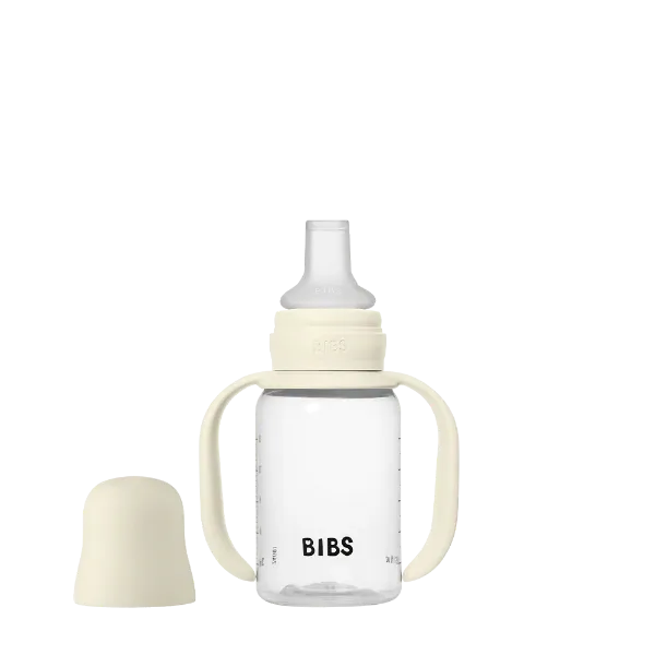 Εικόνα της ΜΠΙΜΠΕΡΟ BIBS ΠΛΑΣΤΙΚΟ SPOUT ΘΗΛΗ SILICONE 150ML IVORY