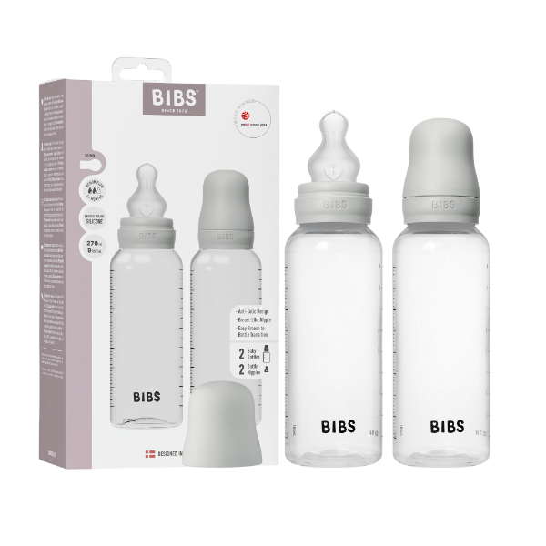 Εικόνα της ΣΕΤ ΠΛΑΣΤΙΚΑ ΜΠΙΜΠΕΡΟ BIBS ROUND SILICONE 270ML IVORY ΜΕΣΑΙΑΣ ΡΟΗΣ HAZE