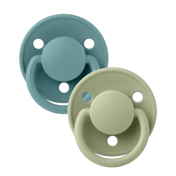 Εικόνα της ΠΙΠΙΛΕΣ BIBS DE LUXE SILICONE ONESIZE ISLAND SEA/SAGE