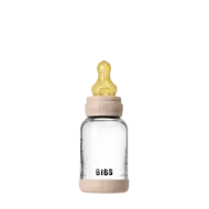 Εικόνα της ΜΠΙΜΠΕΡΟ BIBS ΓΥΑΛΙΝΟ ΣΤΡΟΓΓΥΛΗ ΘΗΛΗ LATEX 120ML ΑΡΓΗΣ ΡΟΗΣ BLUSH