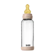 Εικόνα της ΜΠΙΜΠΕΡΟ BIBS ΓΥΑΛΙΝΟ ΣΤΡΟΓΓΥΛΗ ΘΗΛΗ LATEX 240ML ΜΕΣΑΙΑΣ ΡΟΗΣ BLUSH