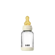 Εικόνα της ΜΠΙΜΠΕΡΟ BIBS ΓΥΑΛΙΝΟ ΣΤΡΟΓΓΥΛΗ ΘΗΛΗ LATEX 120ML ΑΡΓΗΣ ΡΟΗΣ IVORY