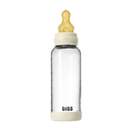 Εικόνα της ΙΜΠΕΡΟ BIBS ΓΥΑΛΙΝΟ ΣΤΡΟΓΓΥΛΗ ΘΗΛΗ LATEX 240ML ΜΕΣΑΙΑΣ ΡΟΗΣ IVORY