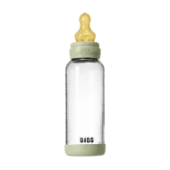 Εικόνα της ΜΠΙΜΠΕΡΟ BIBS ΓΥΑΛΙΝΟ ΣΤΡΟΓΓΥΛΗ ΘΗΛΗ LATEX 240ML ΜΕΣΑΙΑΣ ΡΟΗΣ SAGE