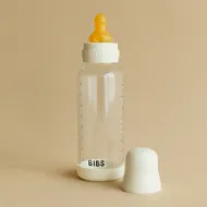 Εικόνα της ΜΠΙΜΠΕΡΟ BIBS ΓΥΑΛΙΝΟ ΣΤΡΟΓΓΥΛΗ ΘΗΛΗ LATEX 240ML ΜΕΣΑΙΑΣ ΡΟΗΣ SAGE