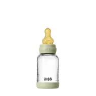 Εικόνα της ΜΠΙΜΠΕΡΟ BIBS ΓΥΑΛΙΝΟ ΣΤΡΟΓΓΥΛΗ ΘΗΛΗ LATEX 120ML ΑΡΓΗΣ ΡΟΗΣ SAGE
