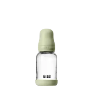 Εικόνα της ΜΠΙΜΠΕΡΟ BIBS ΓΥΑΛΙΝΟ ΣΤΡΟΓΓΥΛΗ ΘΗΛΗ LATEX 120ML ΑΡΓΗΣ ΡΟΗΣ SAGE