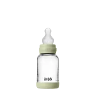 Εικόνα της ΜΠΙΜΠΕΡΟ BIBS ΓΥΑΛΙΝΟ ΣΤΡΟΓΓΥΛΗ ΘΗΛΗ SILICONE 120ML ΑΡΓΗΣ ΡΟΗΣ SAGE