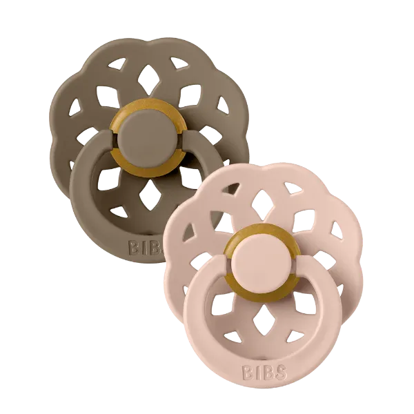 Εικόνα της ΠΙΠΙΛΕΣ BIBS BOHEME LATEX DARK OAK/BLUSH