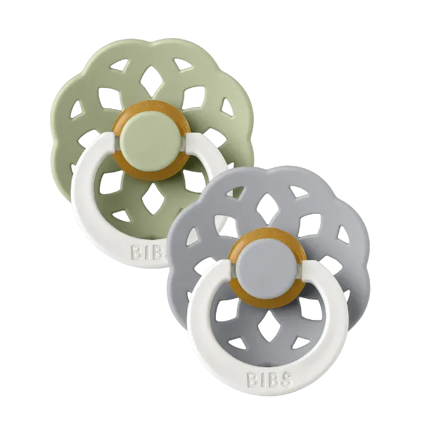 Εικόνα της ΠΙΠΙΛΕΣ BIBS BOHEME LATEX GLOW SAGE/CLOUD