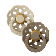 Εικόνα της ΠΙΠΙΛΕΣ BIBS BOHEME LATEX VANILLA/DARK OAK