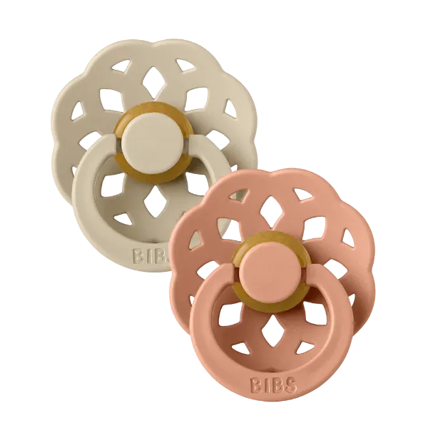 Εικόνα της ΠΙΠΙΛΕΣ BIBS BOHEME LATEX VANILLA/PEACH