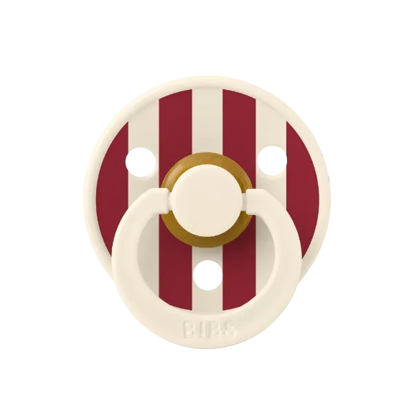 Εικόνα της ΠΙΠΙΛΑ BIBS STUDIO COLOUR BLOCK LATEX IVORY/RUBY