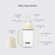 Εικόνα της ΜΠΙΜΠΕΡΟ BIBS ΠΛΑΣΤΙΚΟ SPOUT ΘΗΛΗ SILICONE 150ML BLUSH