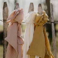 Εικόνα της ΚΟΥΒΕΡΤΑ BIBS MUSLIN 120X120 ΕΚ. IVORY