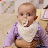 Εικόνα της ΣΑΛΙΑΡΑ BIBS BANDANA IVORY