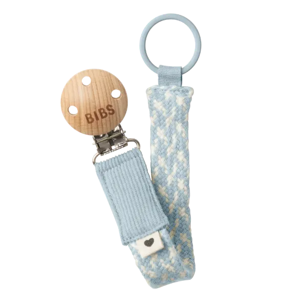 Εικόνα της ΚΛΙΠ ΠΙΠΙΛΑΣ BIBS BABY BLUE/IVORY